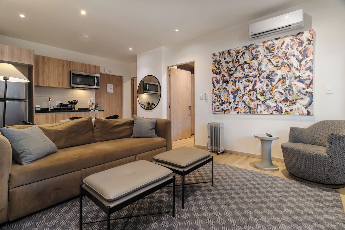 Gallery-Apartment, Klimaanlage | Wohnzimmer