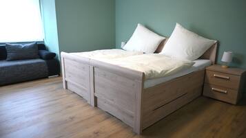 1 Schlafzimmer, kostenloses WLAN, Bettwäsche
