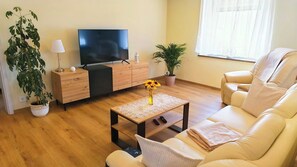 Smart TV, stereo - Talblick Wilthen Vacation Rental (Wilthen)