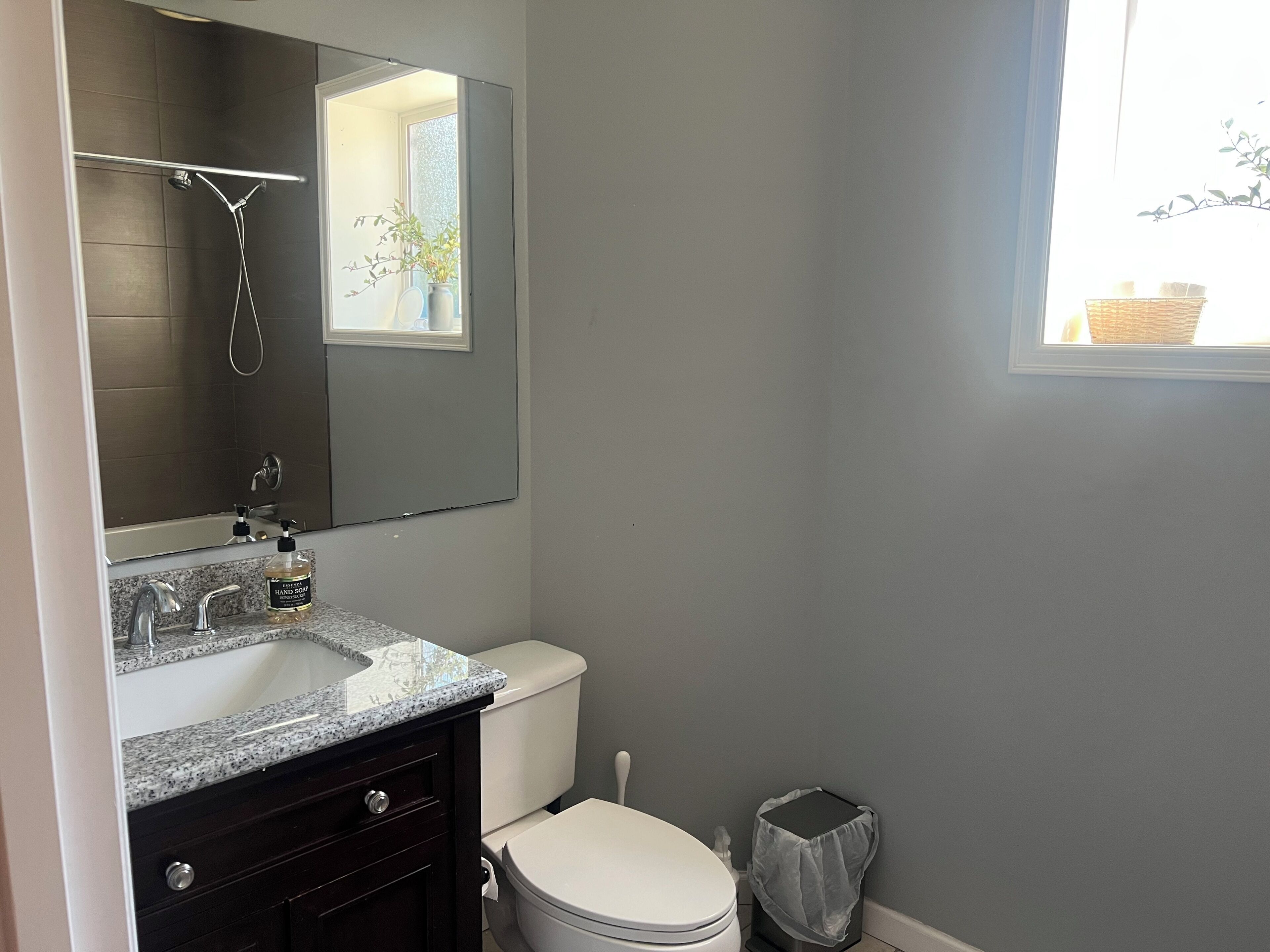 Towels, soap, toilet paper