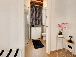 Shower, hair dryer, bidet, towels - Il Rustico | Romantic Suite & Sauna (Ciriè)