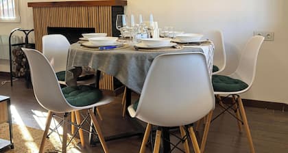 Private chalet with pool, barbecue and fireplace, 1 hour from Madrid