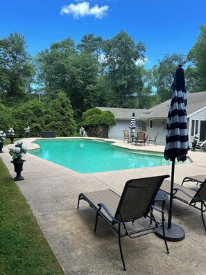 Pool - 3‑Acre Weston Retreat w/ Pool & Basketball Court (Weston)