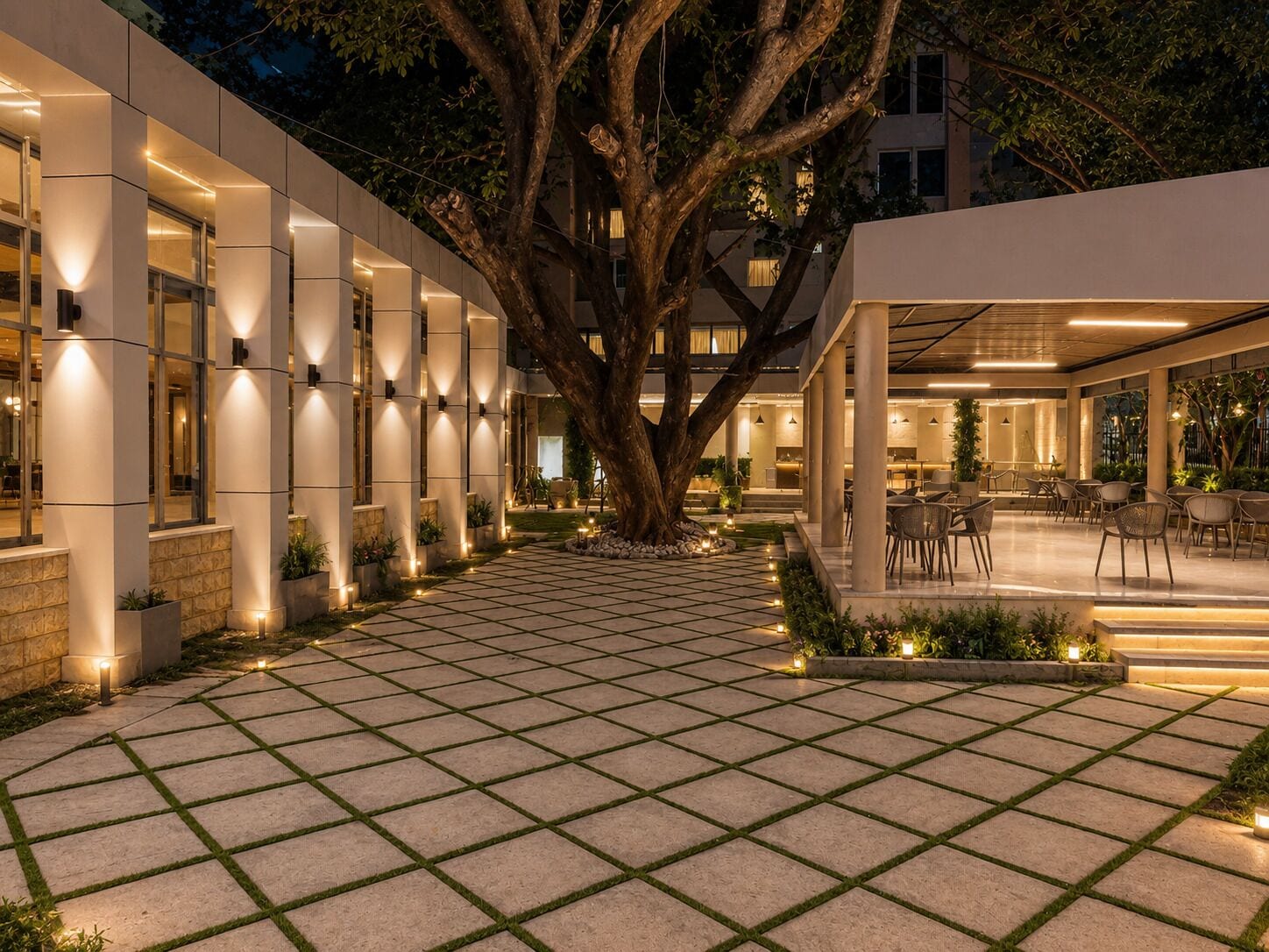 Restaurante al aire libre