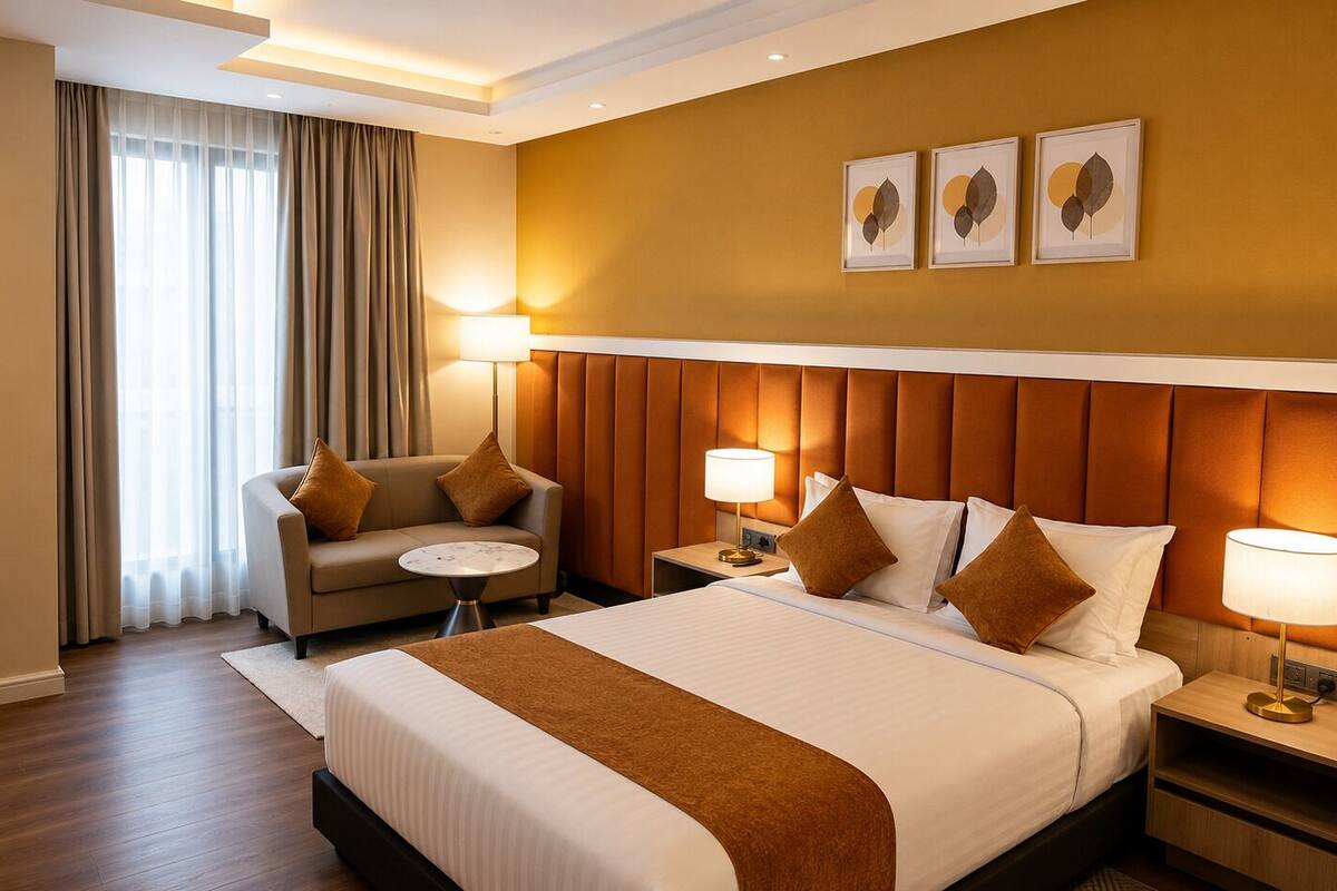 Standard Room, Garden View | In-room safe, desk, laptop workspace, iron/ironing board (on request)