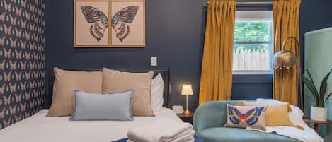 1 quarto, Wi-Fi de cortesia, roupa de cama