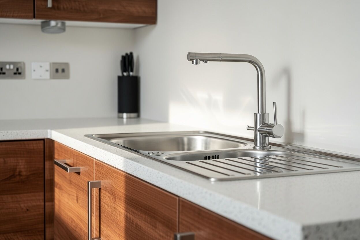 City Apartment, Sea View | Private kitchen | Dishwasher