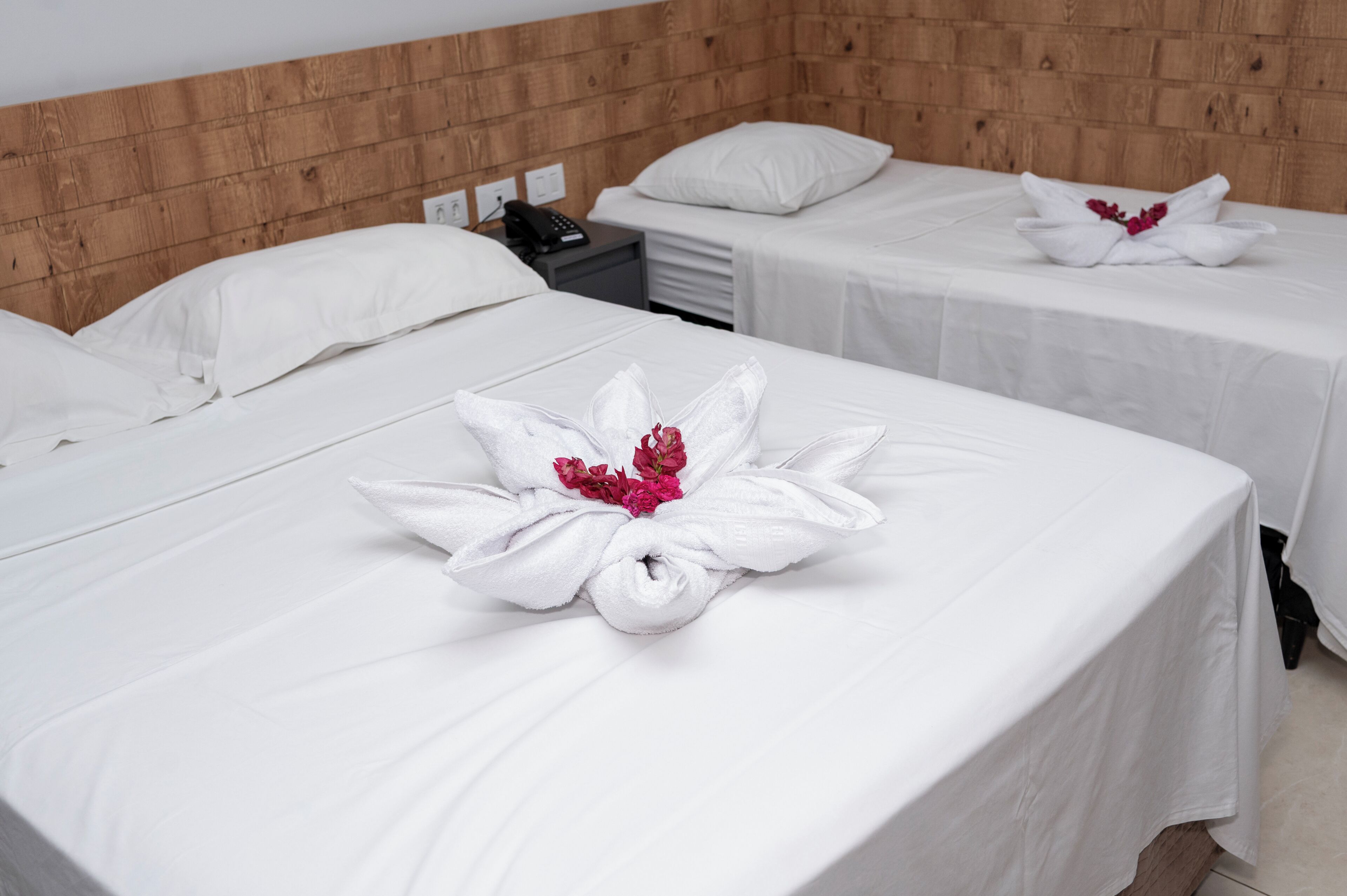 Chambre Deluxe avec lits jumeaux | Bureau, espace de travail pour ordinateurs portables