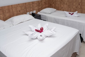 Desk, laptop workspace, iron/ironing board (on request), WiFi (free) - Hotel Entre Rios (Pontalina)