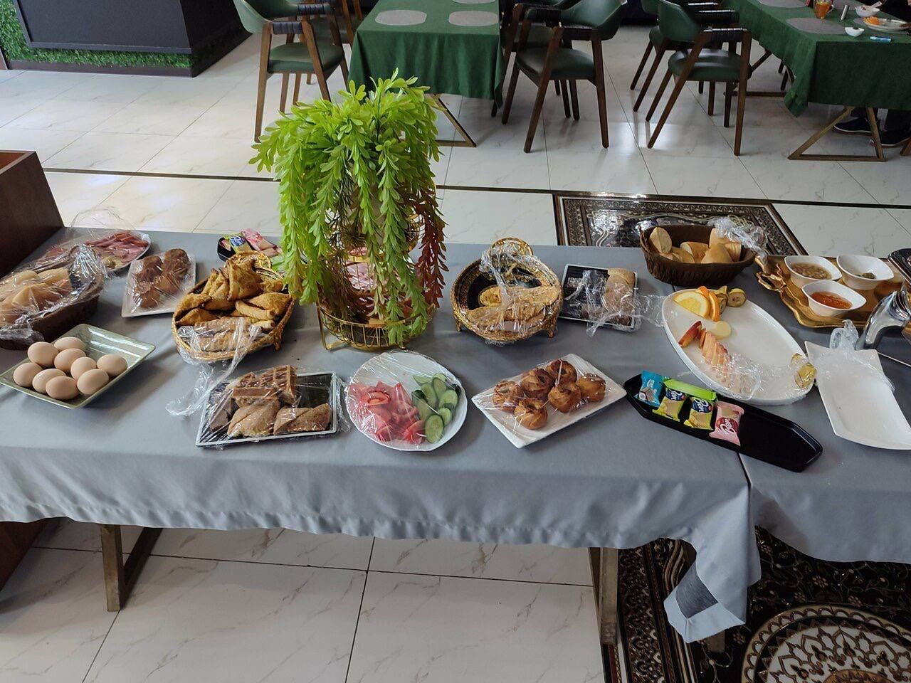 Desayuno buffet incluido todos los días 