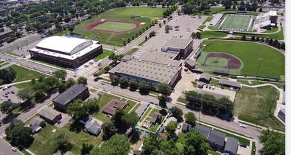 Ronken Field, Elmen Center, Midco Arena