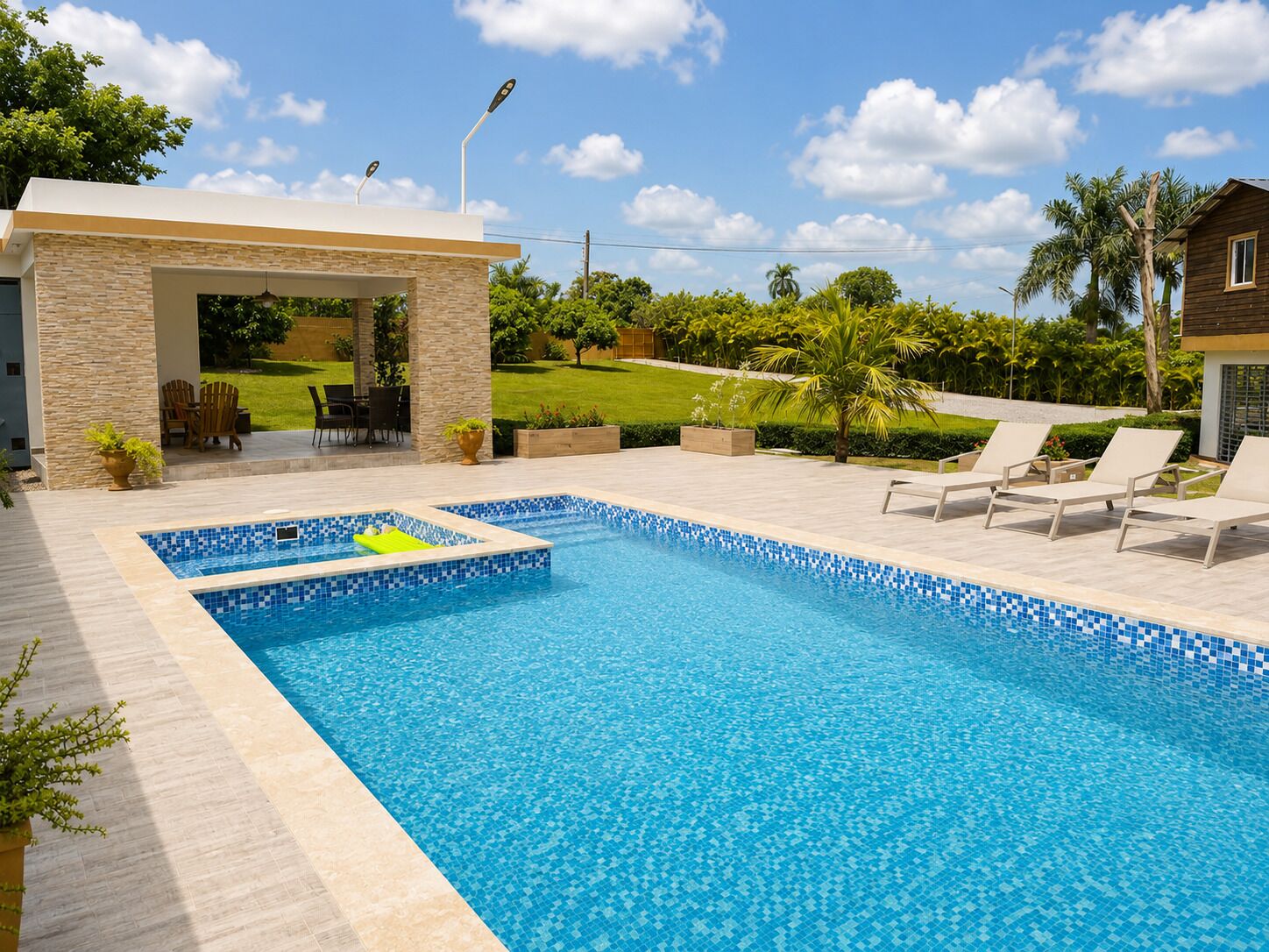 Outdoor pool
