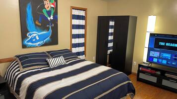 1 bedroom, WiFi, bed sheets