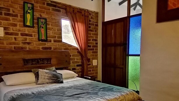Habitación doble, vista al patio