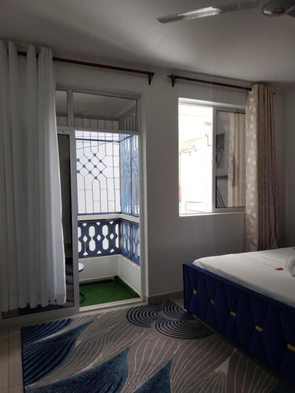 1 bedroom, iron/ironing board, bed sheets