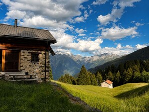 Exterior - Casa Vista Adula – Peaceful Alpine Chalet with Panoramic Mountain Views (Olivone)