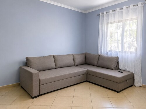 A holiday home in a quiet neighborhood 5 minutes walking distance from the sea.