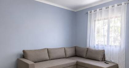 A holiday home in a quiet neighborhood 5 minutes walking distance from the sea.