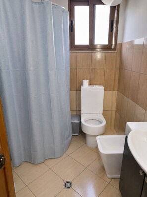 Hårtørrer, bidet, håndklæder, Sæbe