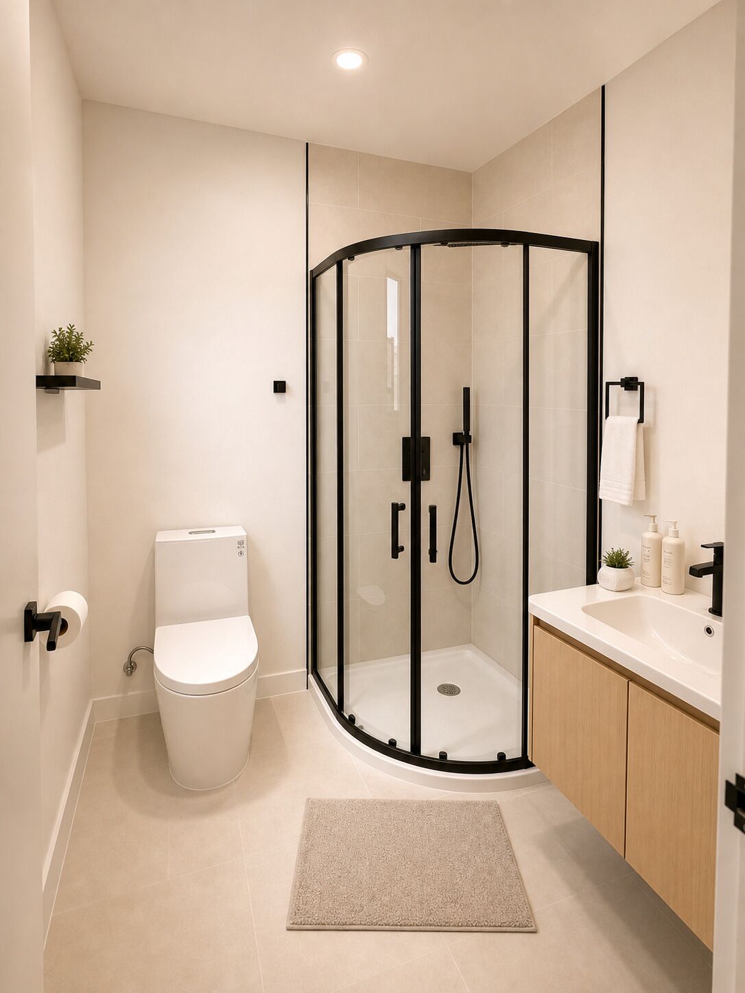 Deluxe Double Room | Bathroom | Shower, free toiletries, towels, soap