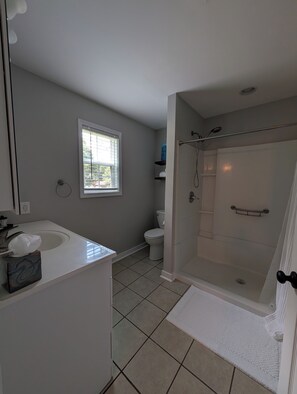 Bathroom - The Little Red Barn Cozy Retreat Near Paris Mt (Greenville)