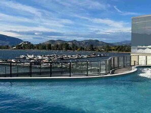 Outdoor pool, a heated pool -     Aqua Lakeview Luxury | Weekly Stays + Short Stays by Request (Kelowna)