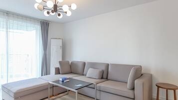 Apartemen Superior, 3 kamar tidur, Bebas Asap Rokok, pemandangan kota | Area keluarga