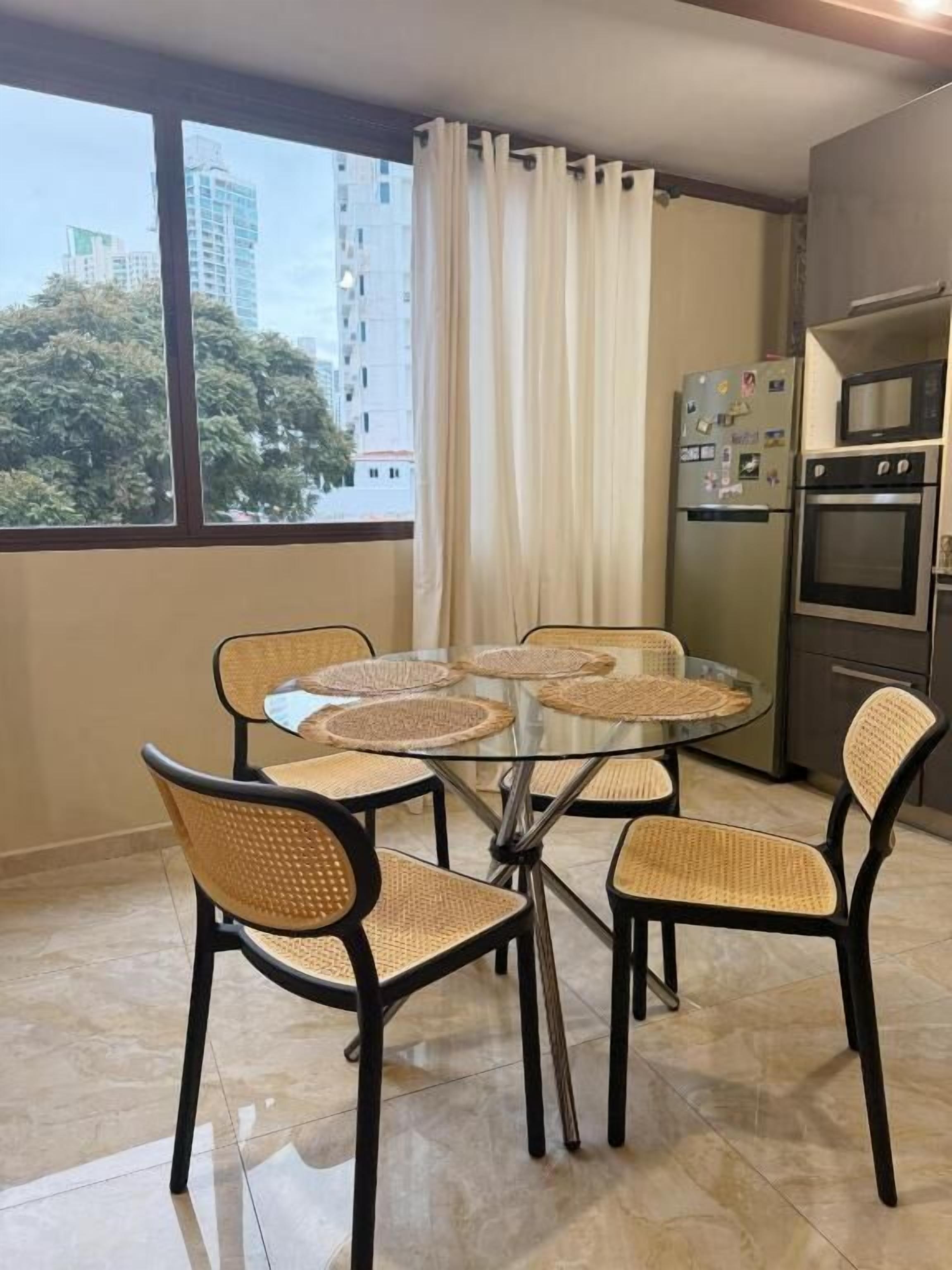 Standard Apartment, Balcony, City View | Dining