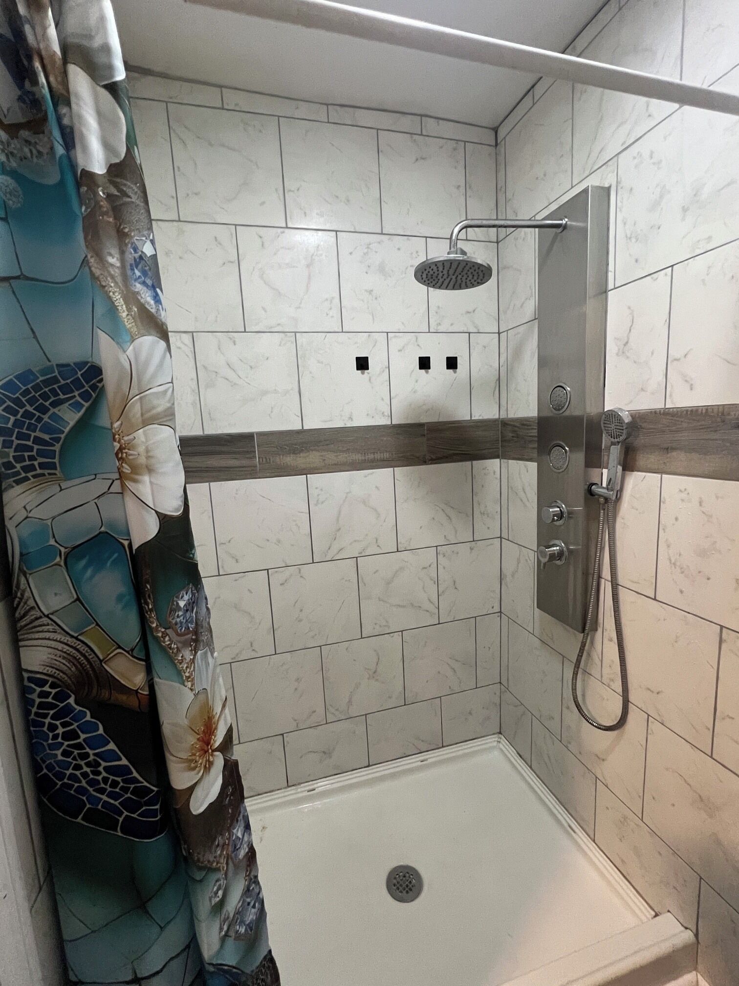 Towels, soap, toilet paper