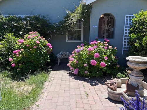 Perfect 3 bedroom house with AC in awesome Petaluma neighborhood near downtown