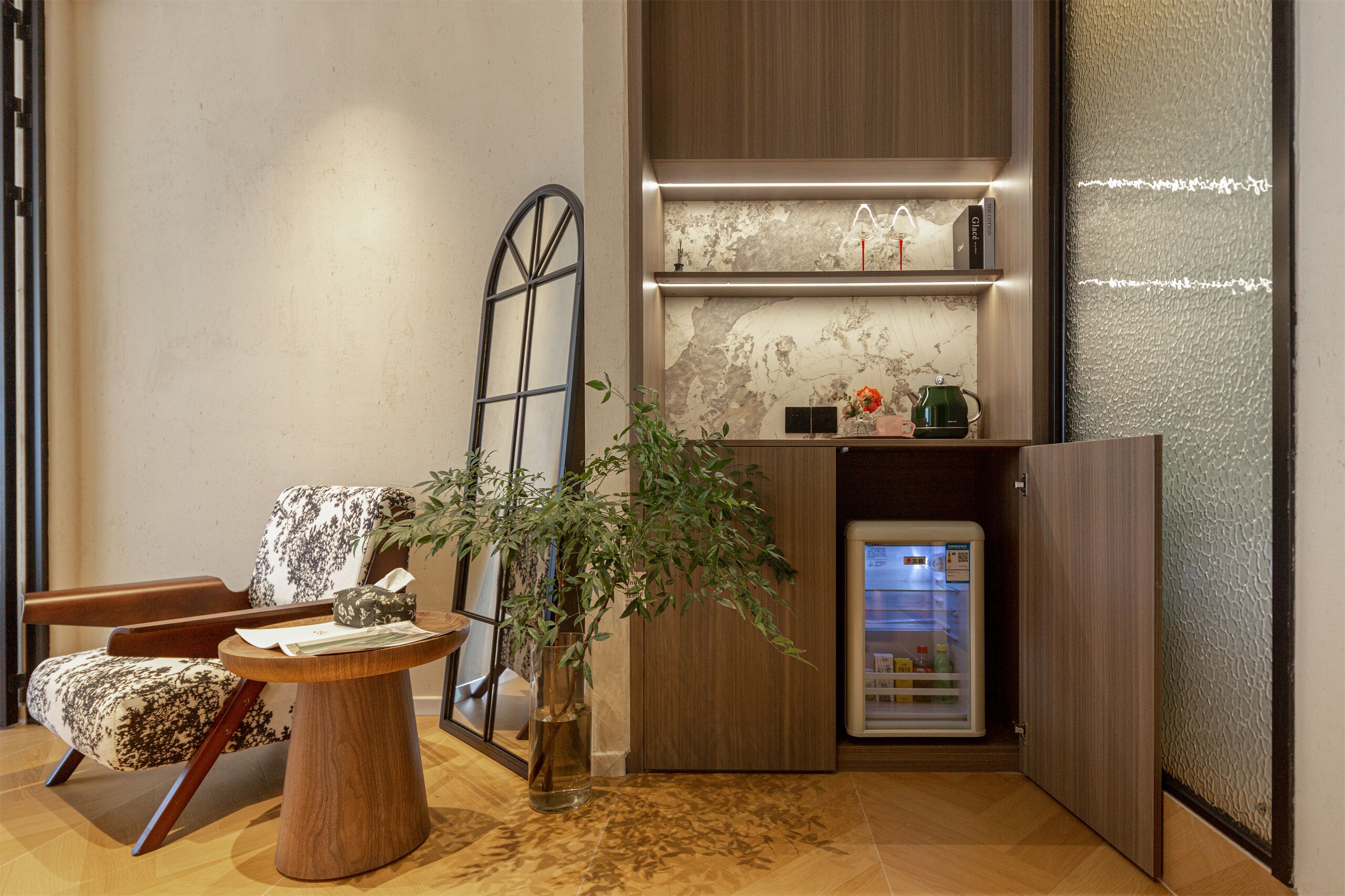 Deluxe-Apartment, 1 Queen-Bett, Balkon, Flussblick | Innenbereich