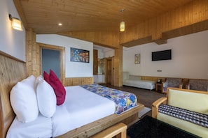 Chambre Luxe, balcon, vue vallée