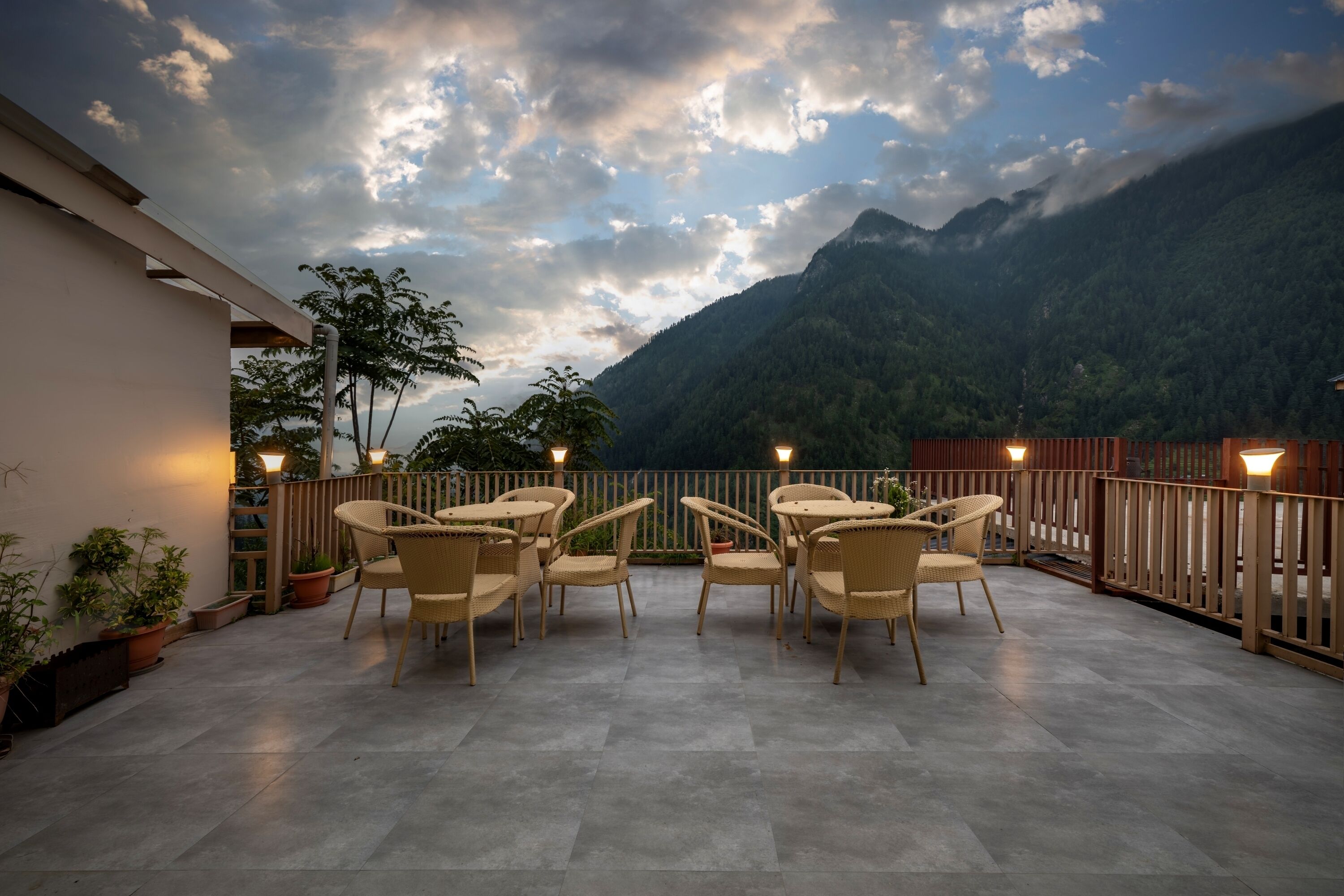 Rooftop terrace