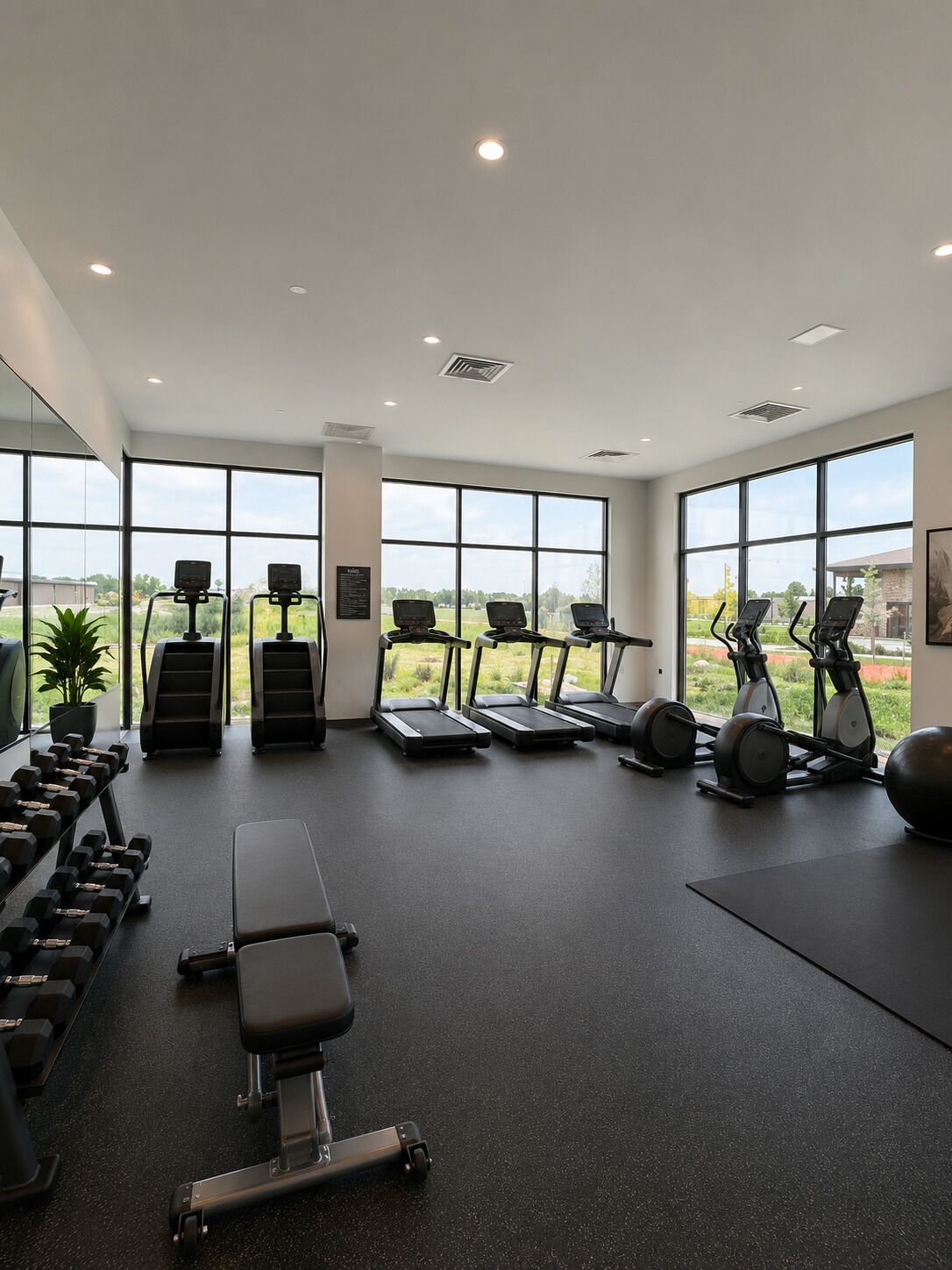 Fitnessbereich
