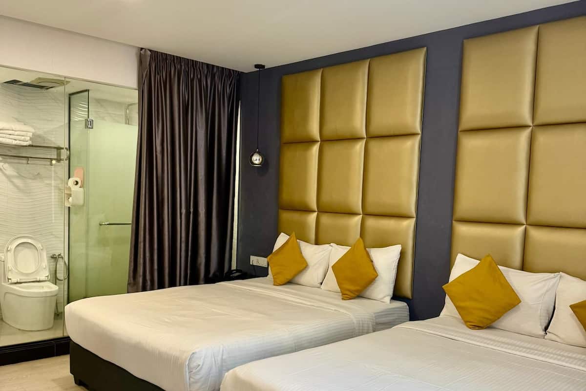 In-room safe, iron/ironing board, WiFi (free)