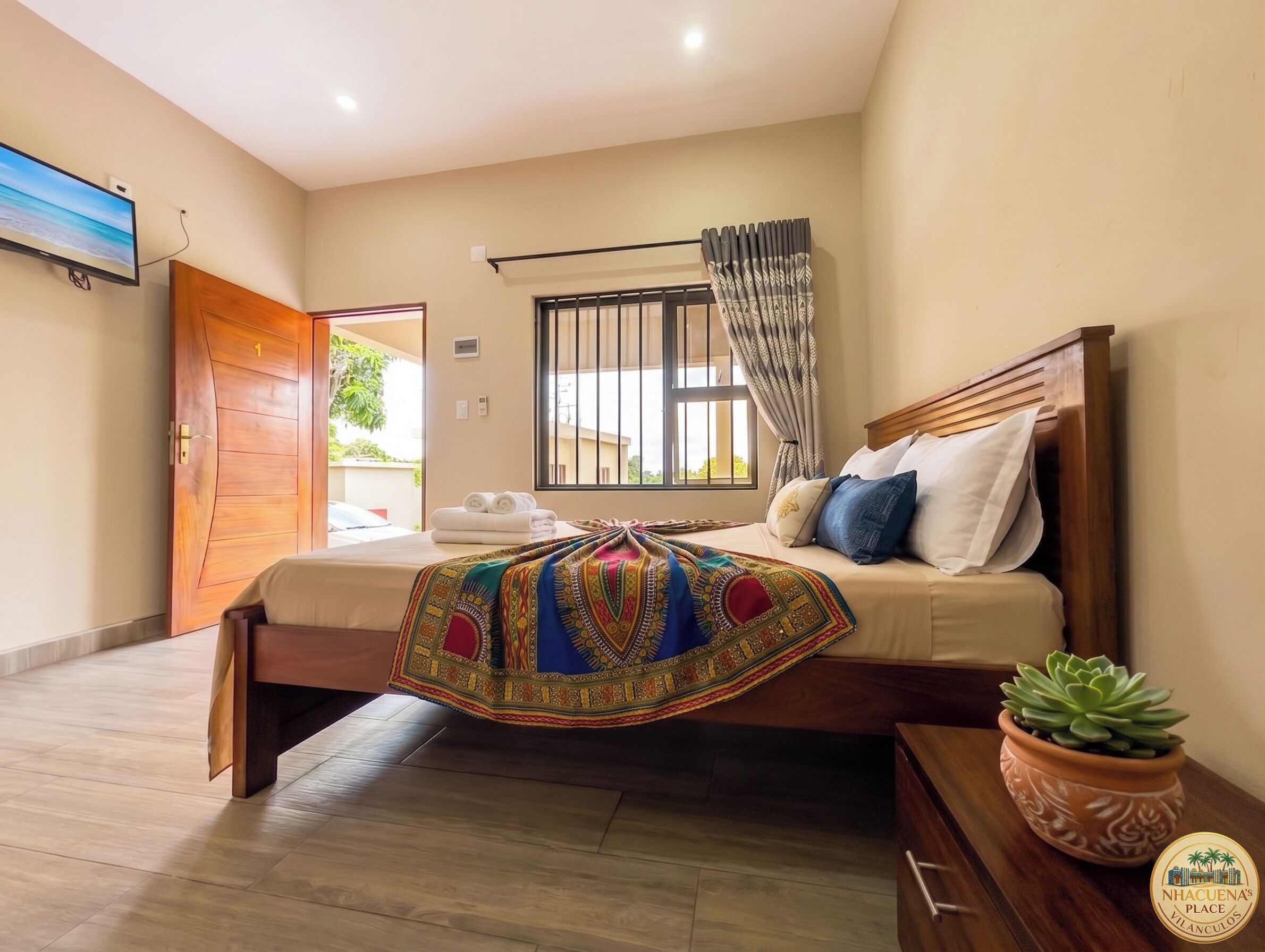 1 bedroom, Internet, bed sheets