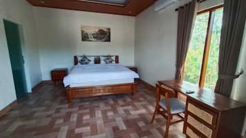 Quarto casal conforto, sacada