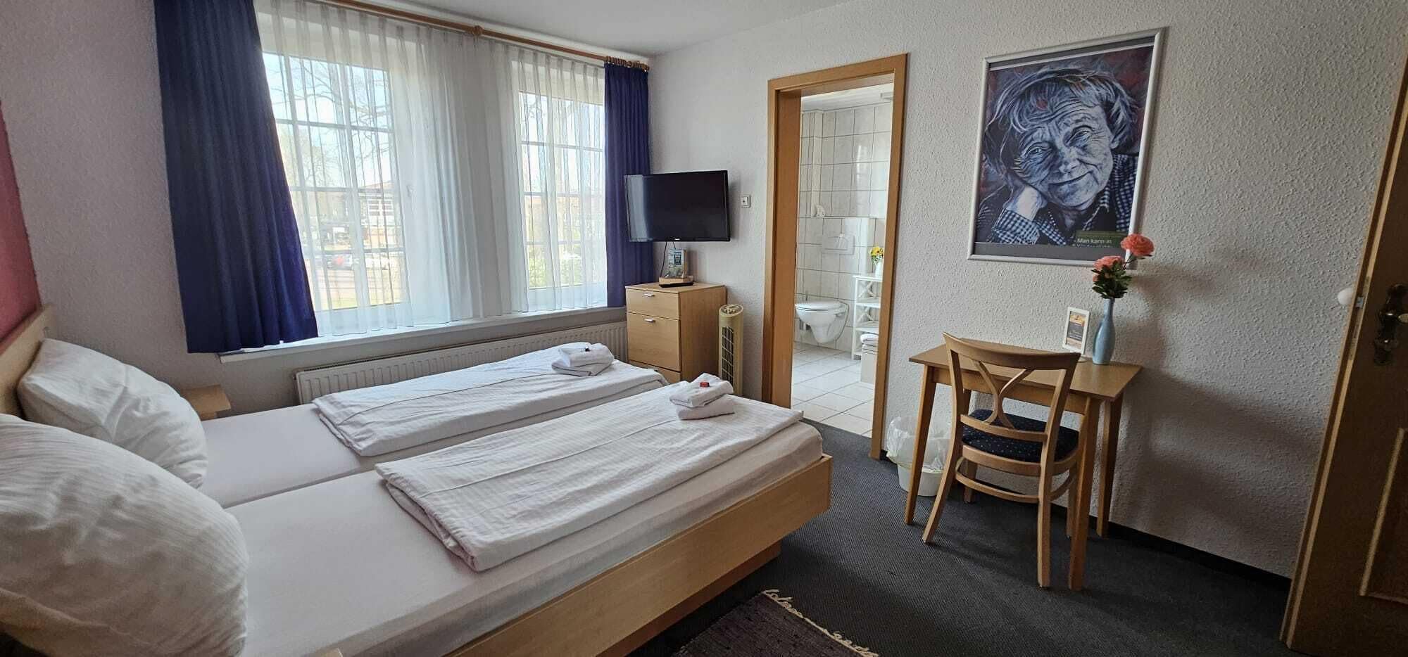 Familien-Vierbettzimmer | Blick auf die Stadt