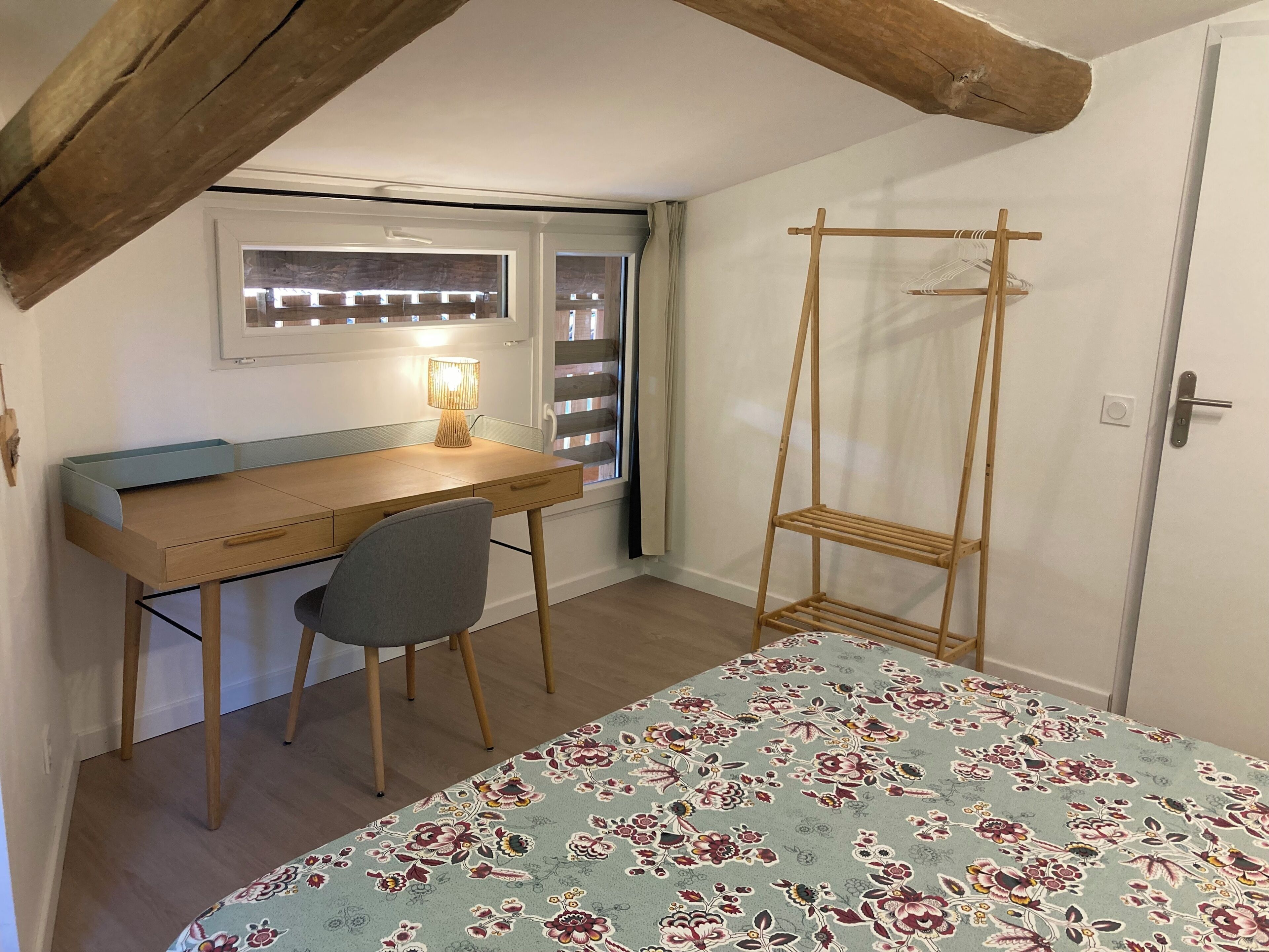 Desk, iron/ironing board, WiFi (free)