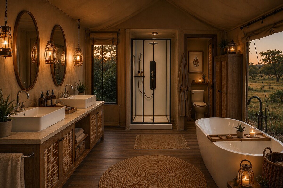 Deluxe Tent | Bathroom