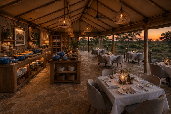 Restaurante al aire libre