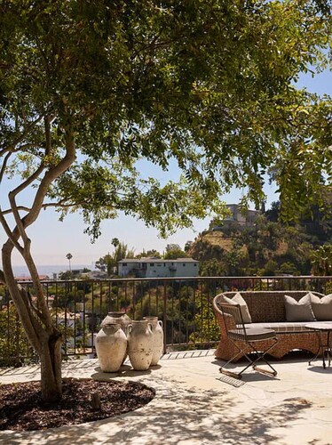 Los Tilos Estate: Luxury Spanish Estate with Iconic LA Views & Private Pool