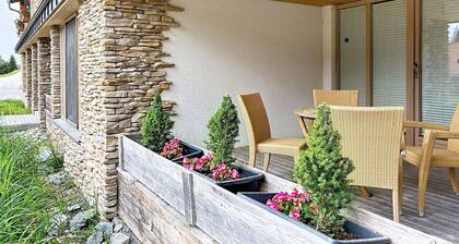 Herrliche Wohnung in einem Ferienhaus für 6 Leute mit TV, Terrasse und Haustiere erlaubt