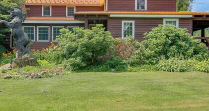 On Horse Farm! Home w/ Pond Access in Spring Creek
