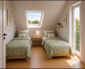 3 chambres, fer et planche à repasser, Wi-Fi, literie fournie