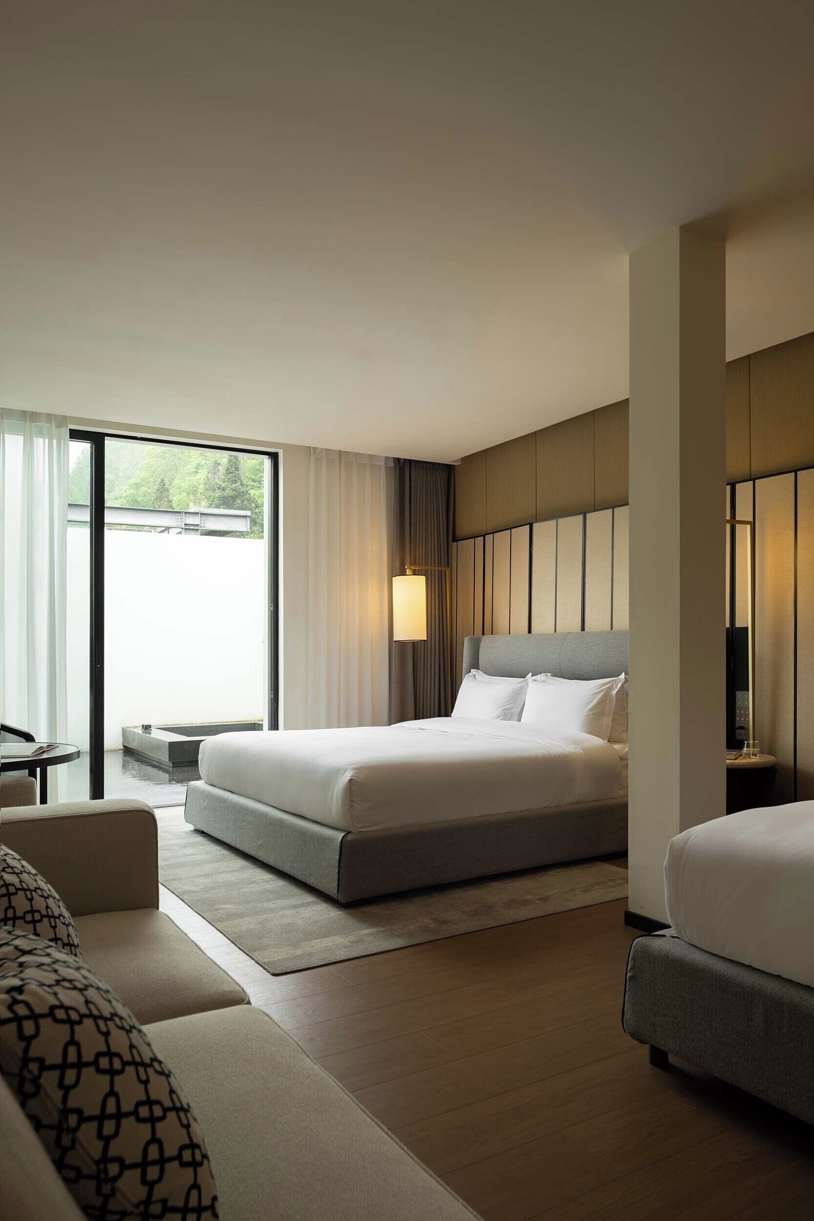 Family Twin Room, Balcony, Hill View | Premium bedding, desk, laptop workspace, blackout drapes