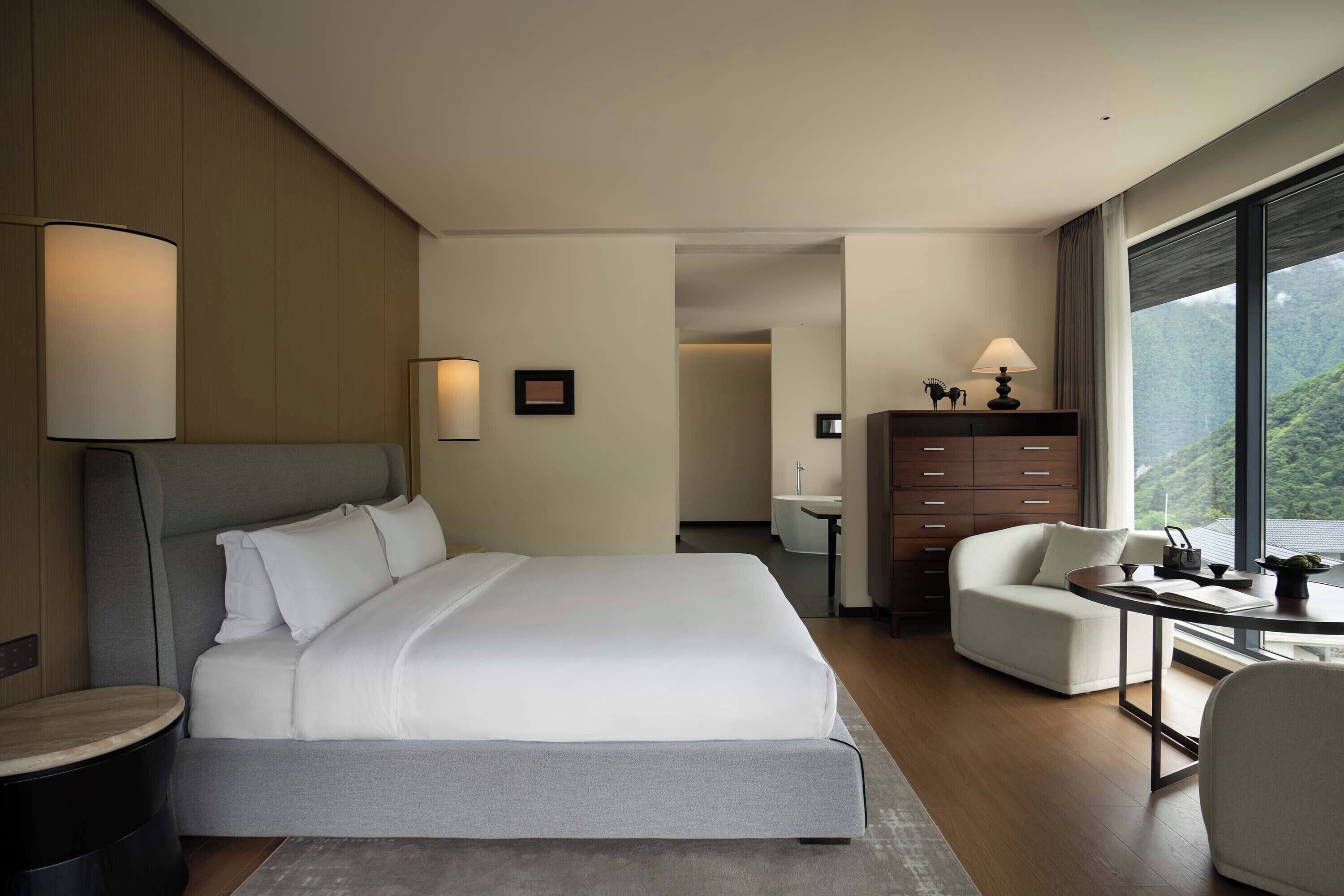 Romantic Double Room, Balcony, Hill View | Premium bedding, desk, laptop workspace, blackout drapes