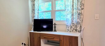 Escape the hustle and reconnect with nature at Outpost, your stay tucked along the borders of Shawnee State Forest. Whether you're seeking a solo retreat, a romantic getaway, or a weekend with friends, this spot offers a blend of woods & comfort.