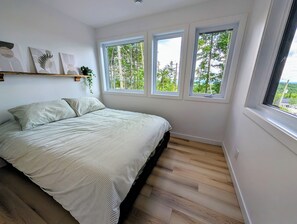 Free WiFi, bed sheets - L'intrépide ski-golf-détente-motoneige-
mont Adstock- famille (Adstock)