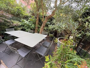 Outdoor dining - Charming villa for rent in downtown Le Touquet - Sleeps 8 - 4 bedrooms (Paris)